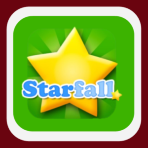 button with the Starfall.com logo